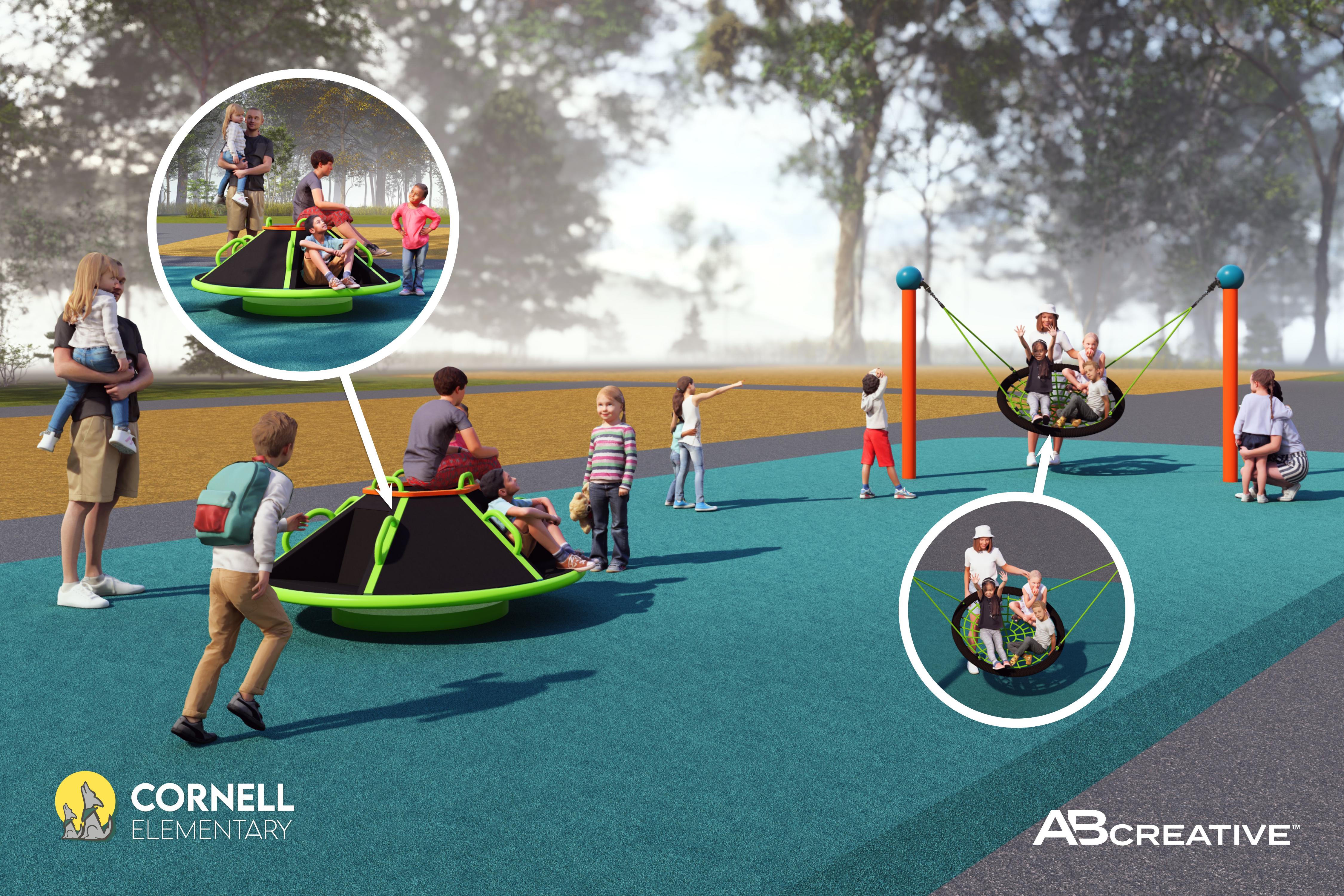 Inclusive playground concept
